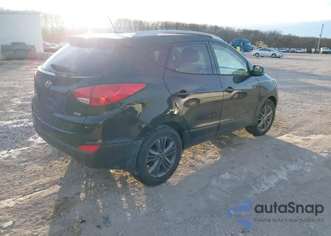 2014 Hyundai Tucson Se from USA, damaged, VIN KM8JUCAG0EU848428